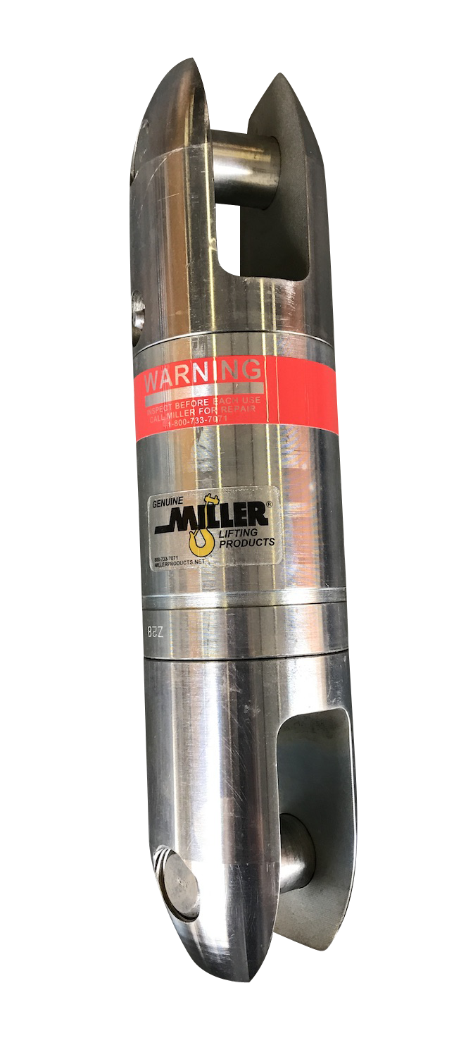 Miller Angular Contact Ball Bearing Swivel Model C-414 Bullet to Bullet WLL 3 tons (C-414)