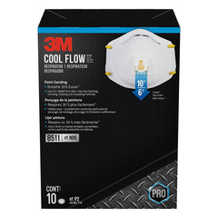 3M 8511PB1-A-PS Cool Flow Valved Respirator (10pk)