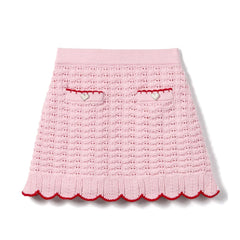 Self Portrait Kids Heart Detail Skirt