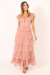 Belle Maxi Dress - Blush