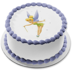 Tinkerbell Peter Pan Edible Cake Topper Image ABPID06139