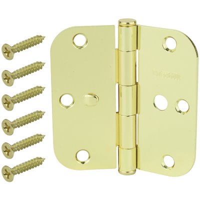 DOOR HINGE 3.5X5/8 BB 3PK