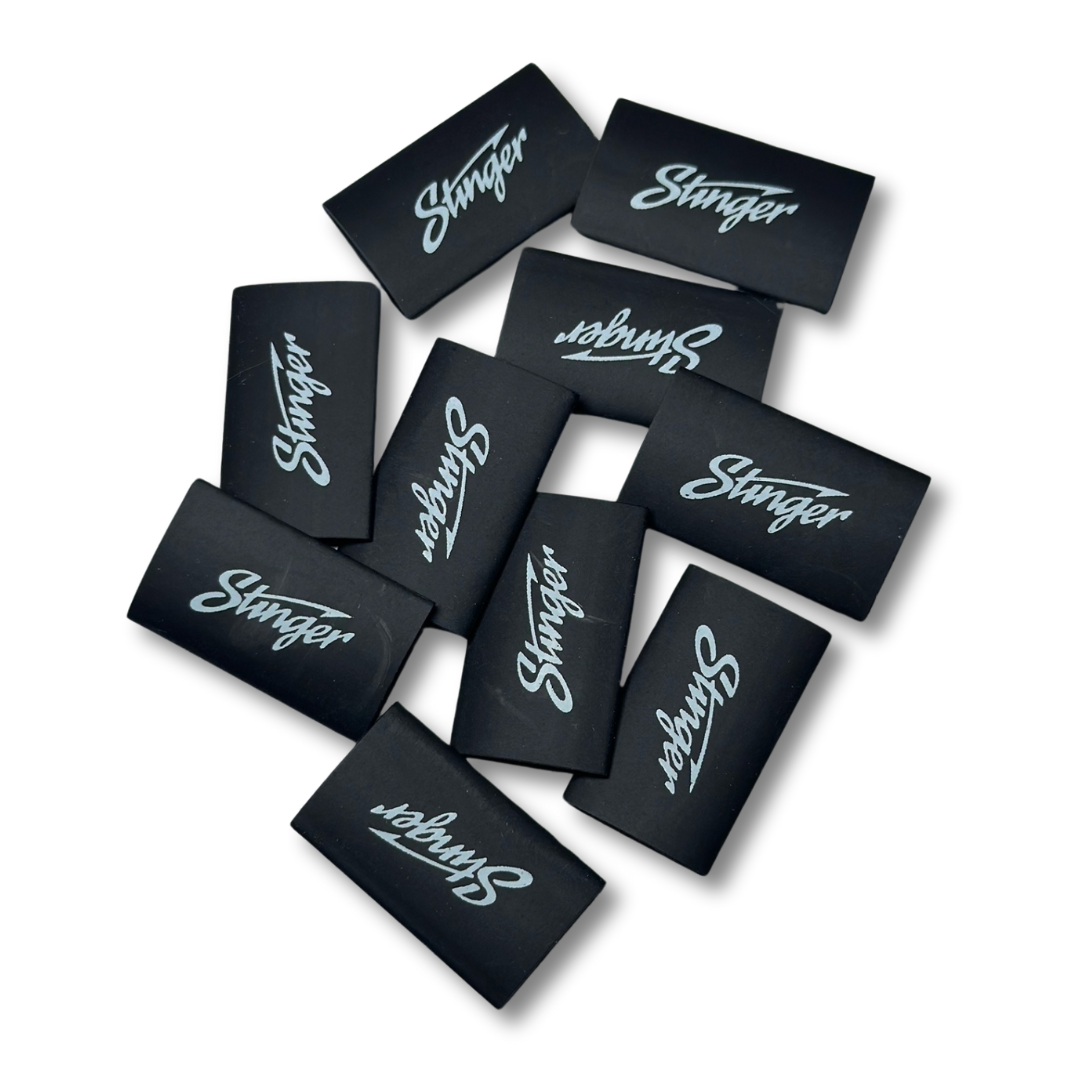 4 Gauge Stinger Electronics Black Protective Heat Shrink Tubing - 10 Pieces