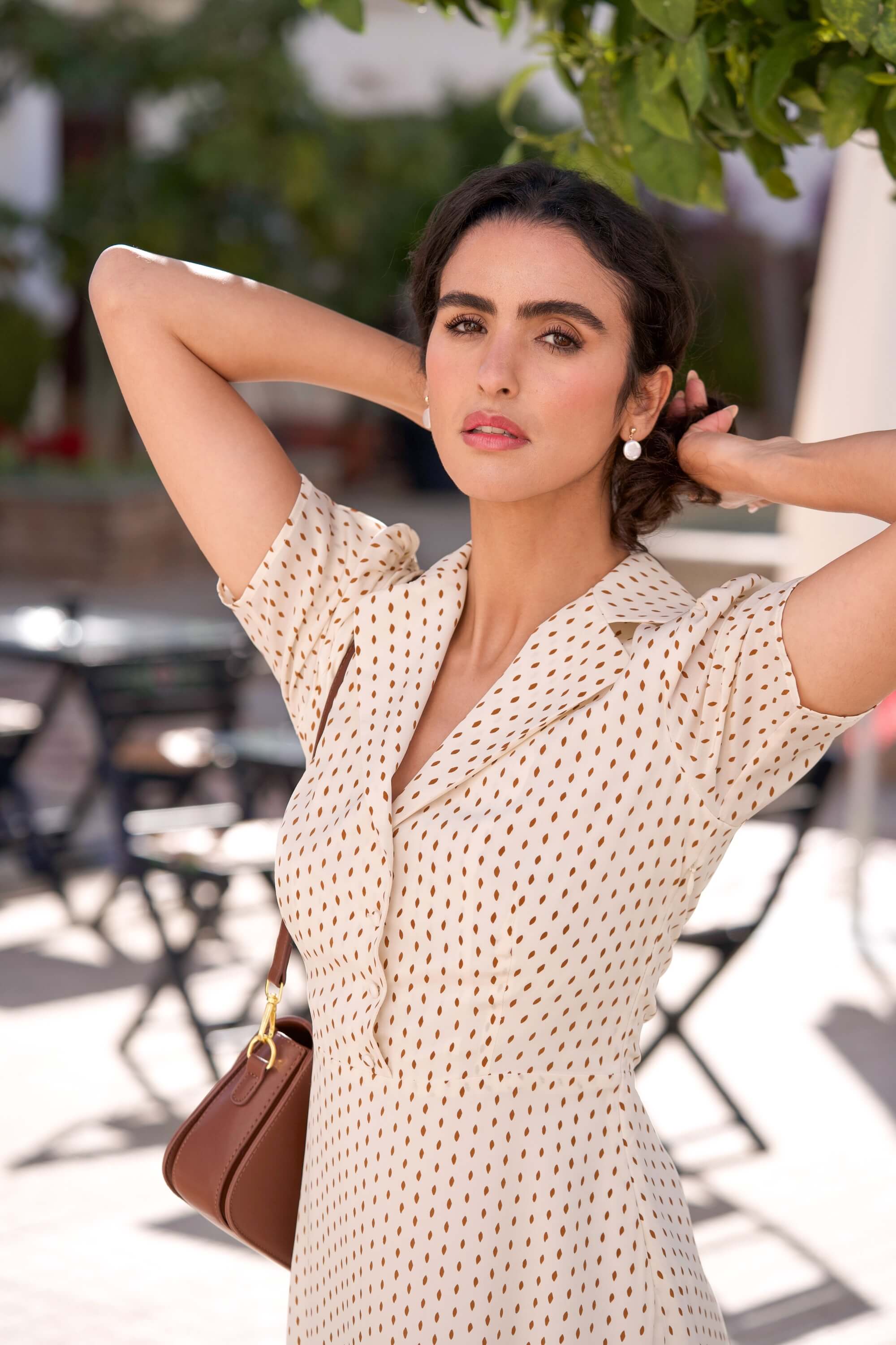 Selena Silk Dress
