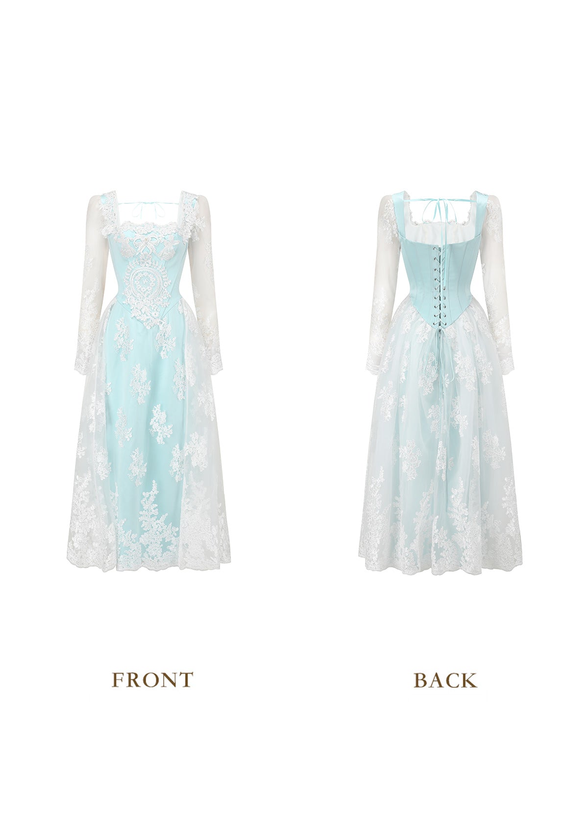 "Frozen" Corset Dress