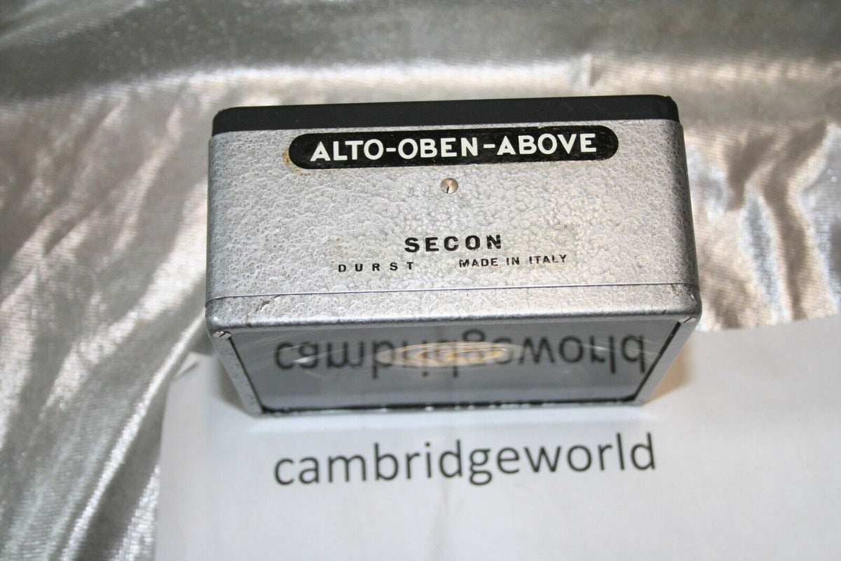 DURST SECON CONDENSER NEW VERY OLD STOCK GENUINE ORIGINAL DURST BRAND
