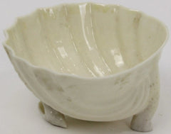 Belleek Irish Creamware Tri-Shell Bowl