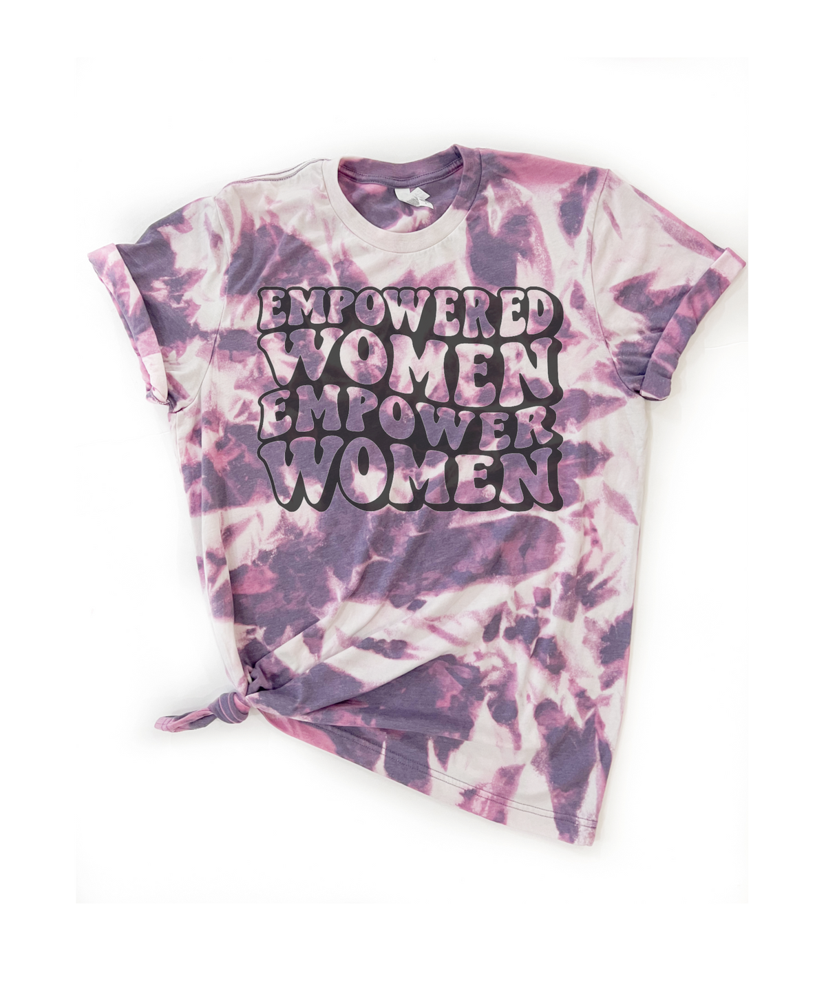 Empowered Women Empower Women Tie Dye Tee: Medium