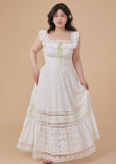 Curve & Plus Lime Soda Corset Dress