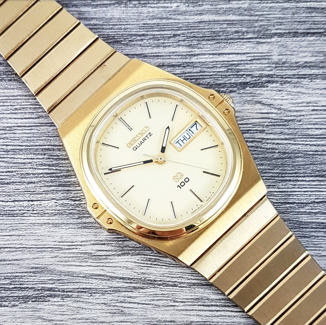 1982 Seiko SQ 100 8123-5039 Quartz