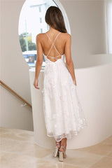 Dreamy Occasion Dress White