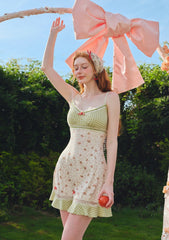 Matcha Red Bean Dress