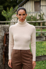 Naomi Mohair Roll-Neck Sweater