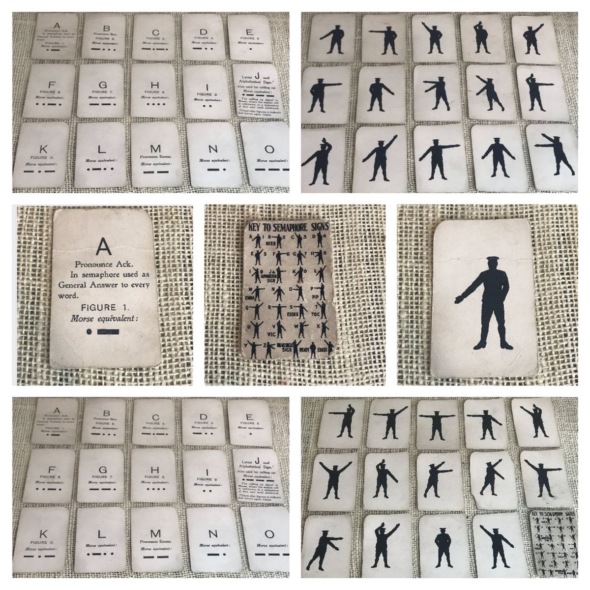 Set of Semaphore training cards