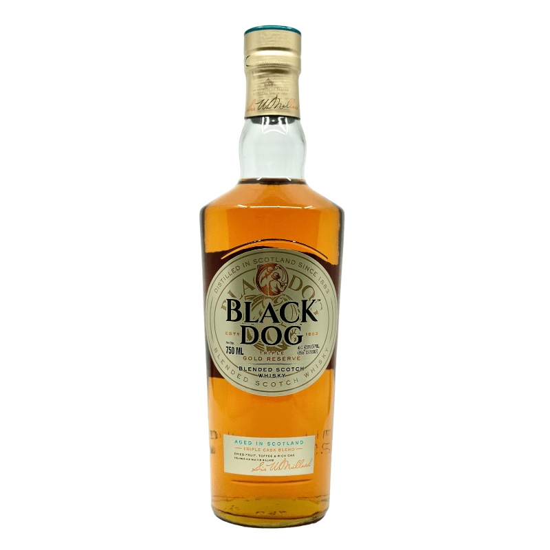 Black Dog 12 Years Old Deluxe Gold Reserve Blended Scotch Whisky - LoveScotch.com 