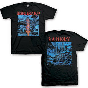 BATHORY BLOOD ON ICE MENS T-SHIRT