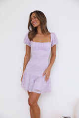 Little Moment Mini Dress Lilac