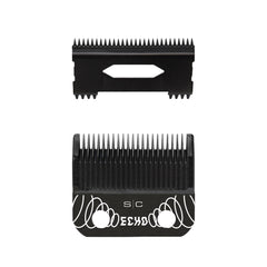 StyleCraft Replacement ECHO Fixed DLC Hair Clipper Blade with DLC Deep Tooth Cutter Set #SC545BL