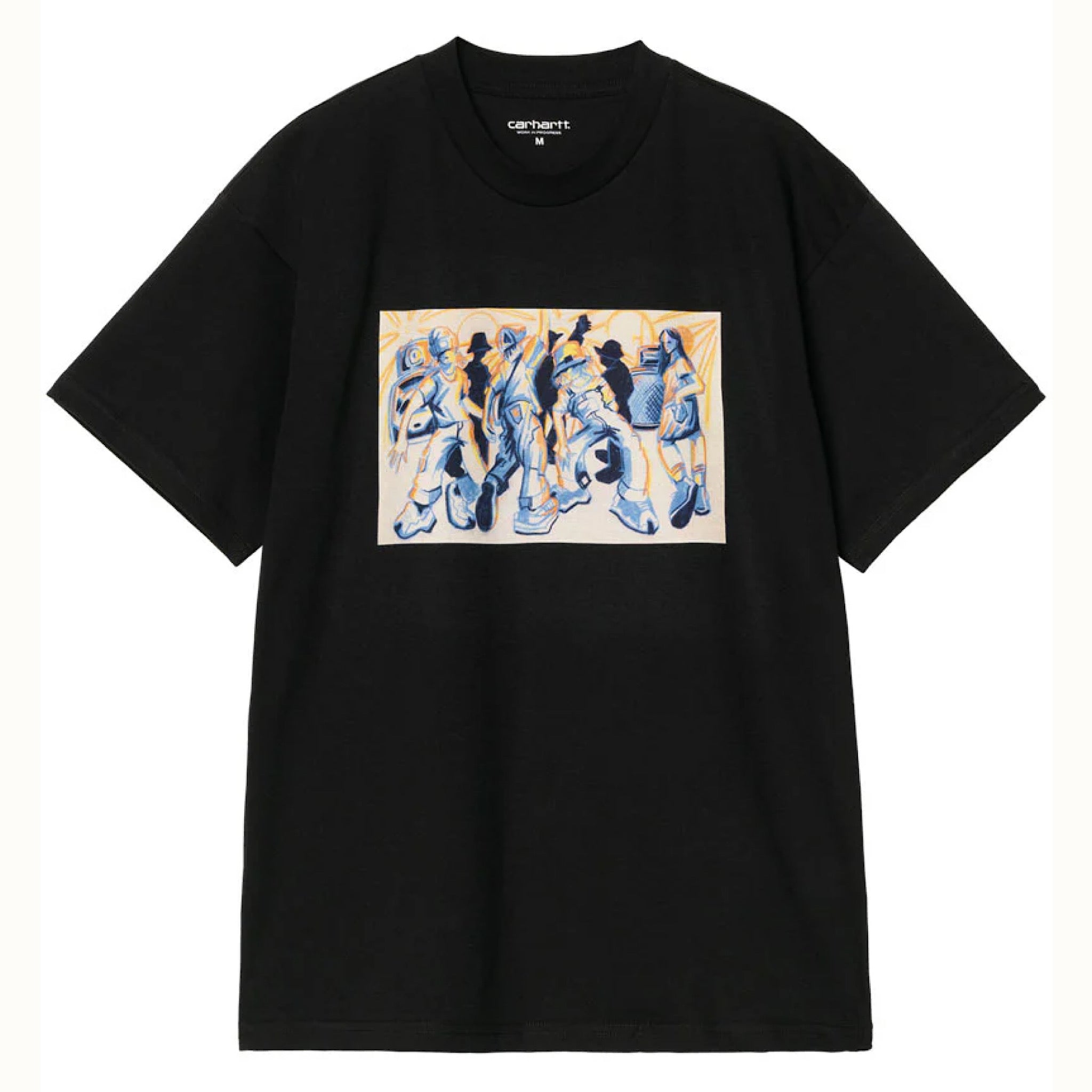 Carhartt WIP - Cai Arfon Bellis T-Shirt - Black - Decimal.