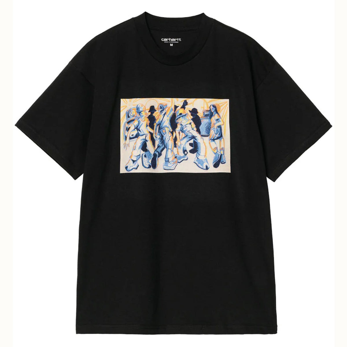 Carhartt WIP - Cai Arfon Bellis T-Shirt - Black - Decimal.