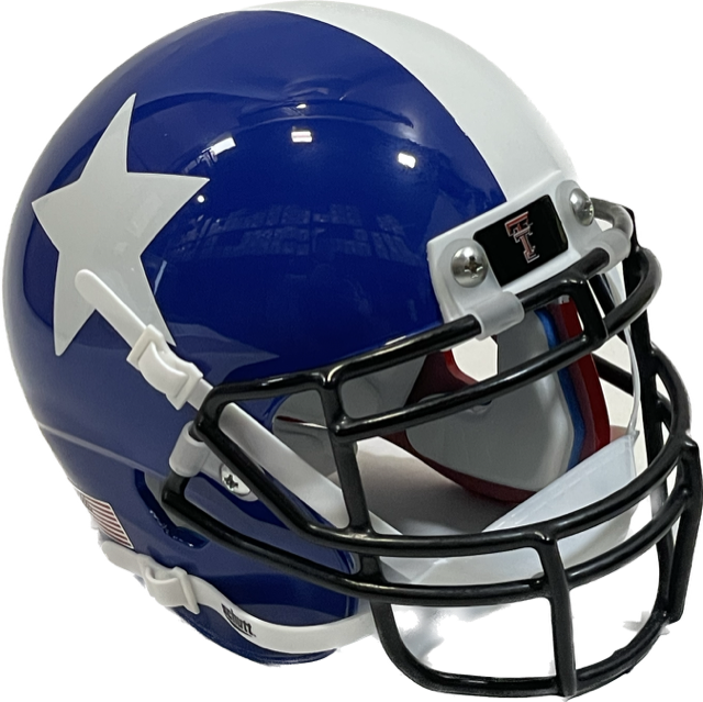 TEXAS TECH RED RAIDERS ALT10 SCHUTT XP NCAA MINI HELMET