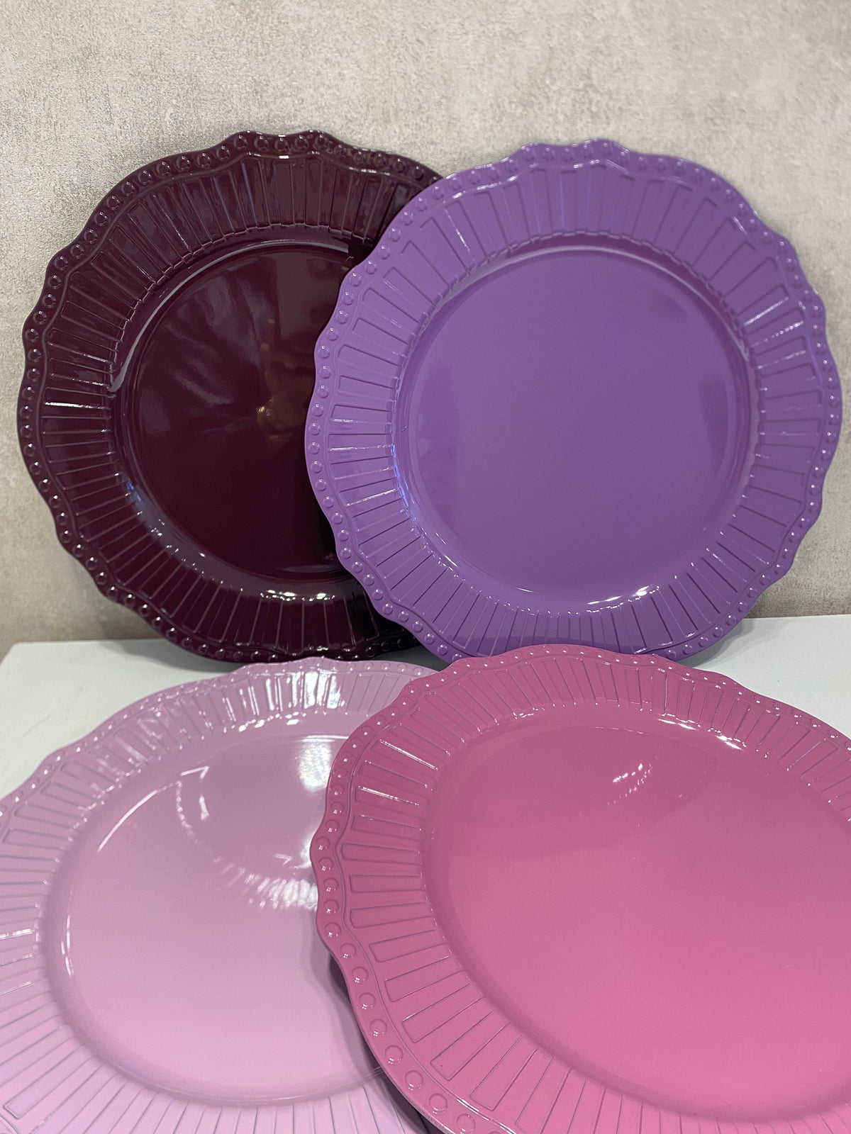 Sottopiatti 4pz LOVE PINK