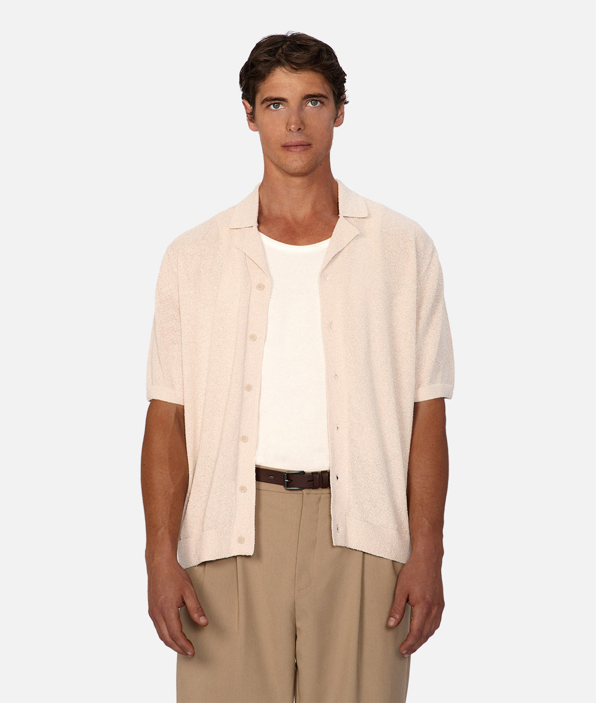 The Dali Short Sleeve Shirt - Wheat