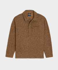 Wool-Silk Polo Overshirt