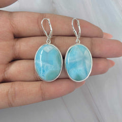 Larimar Earring-LAR-E-(259.)