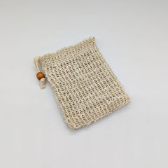 zero waste sisal soap saver bag pouch