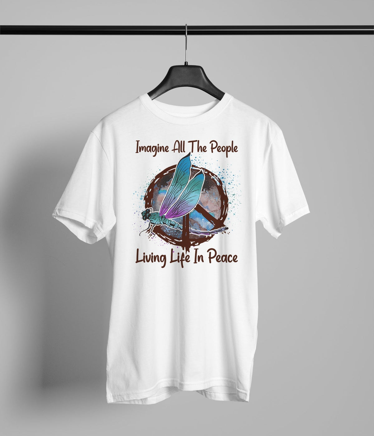 Imagine All The People Living Life In Peace