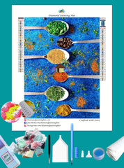 Spices for Cooking Diamond Painting