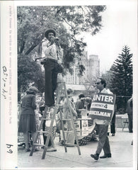 1977 St Petersburg, Florida Times Photographer Jackie Greene Press Photo - Historic Images