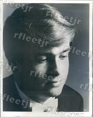 1971 Violinist James Buswell Press Photo adx405 - Historic Images