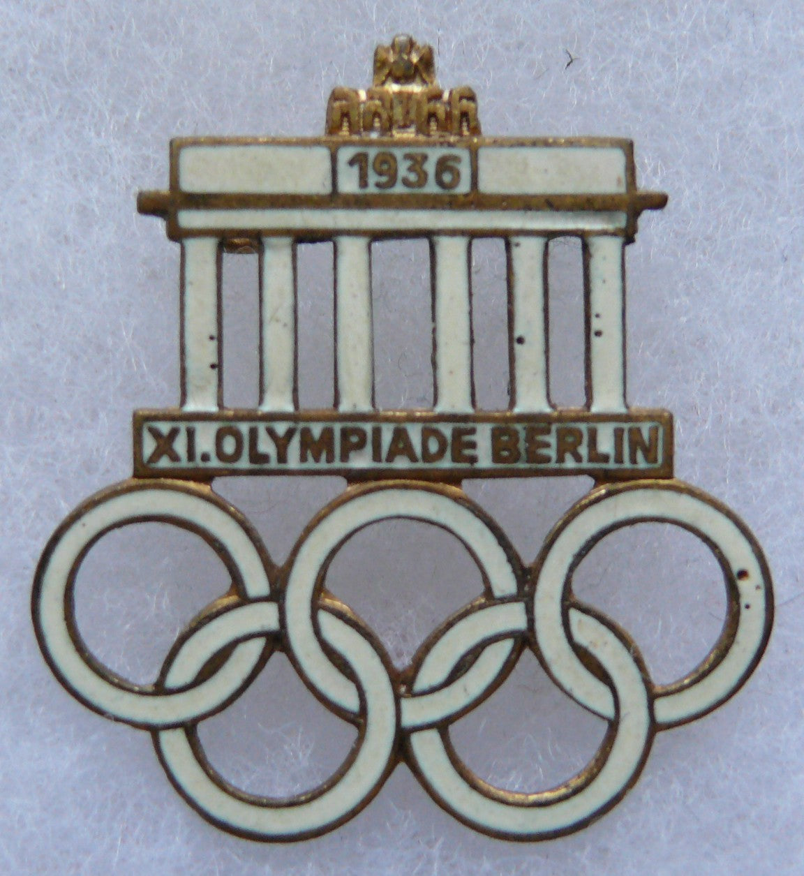 1936 Olympic pin