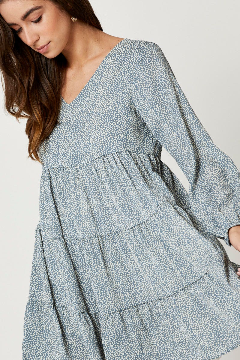 Print Skater Dress