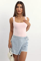 Pink Supersoft Bodysuit Sleeveless