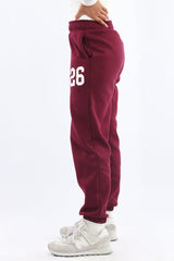 Red Track Pants Jogger