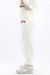 White Track Pants Jogger