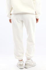 White Track Pants Jogger