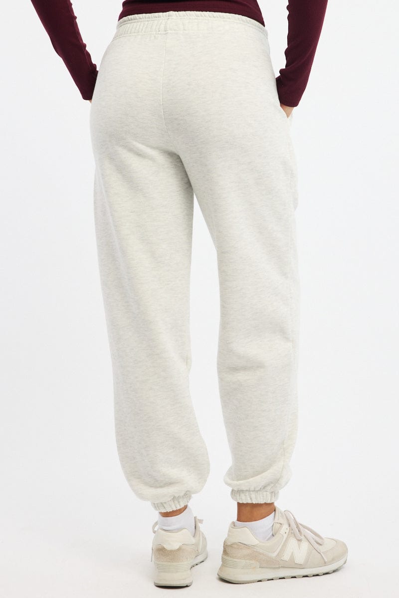 Grey Track Pants Jogger