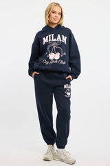 Blue Track Pants Jogger