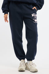 Blue Track Pants Jogger