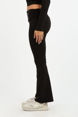 Black Flare Leg Pants