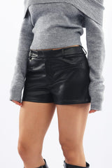 Black Micro Shorts