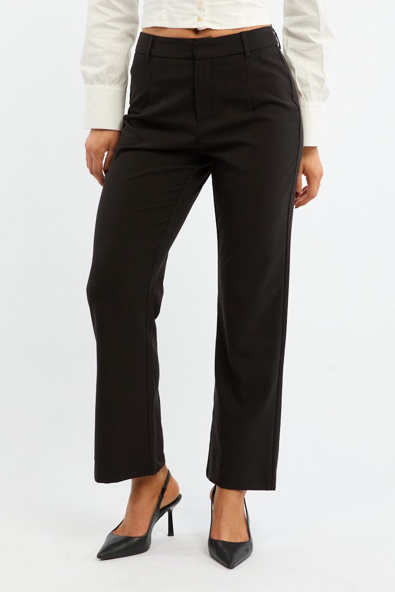 Black Cropped Pants