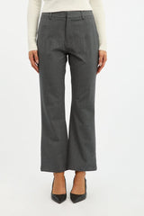 Grey Cropped Pants