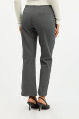 Grey Cropped Pants
