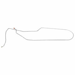 1969 Chevrolet Chevelle Convertible 1/4" Front to Rear Brake Line 1pc, OE Steel