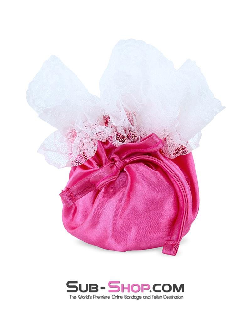 Cock Cage 7317AE      Forced Feminization Hot Pink Sissy Boi Cock & Balls Pouch Crossdressing Gear
